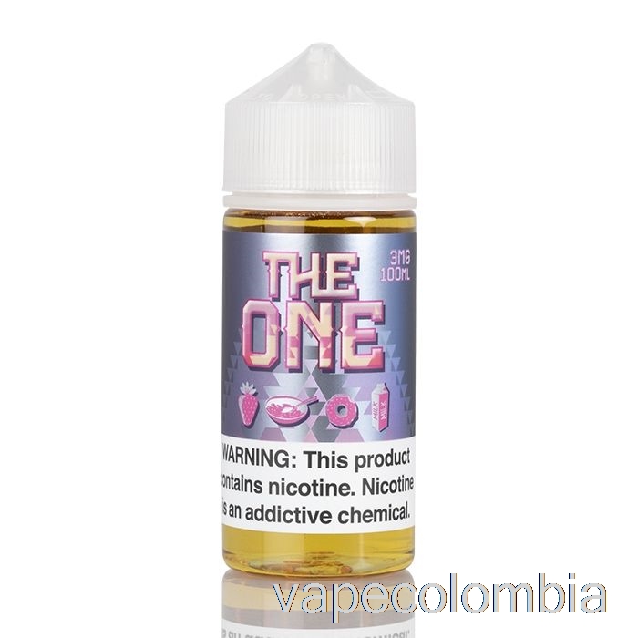 Vape Desechable Fresa - The One E-liquid - Vape Barba - 100ml 6mg